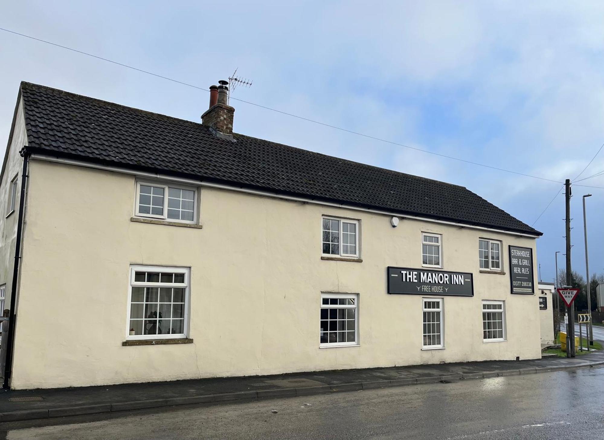 The Manor Inn Pub And Steakhouse, Fridaythorpe, Driffield York Exteriér fotografie